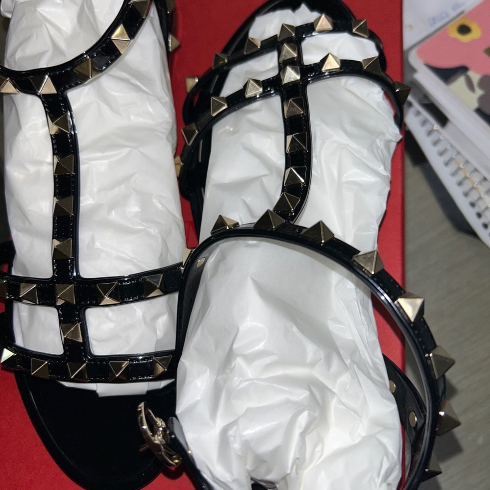 Valentino Rockstud Jelly sandals Size 39 NEW